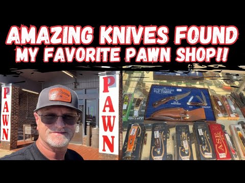 Видео: Я нашел потрясающие ножи в моем любимом ломбарде!