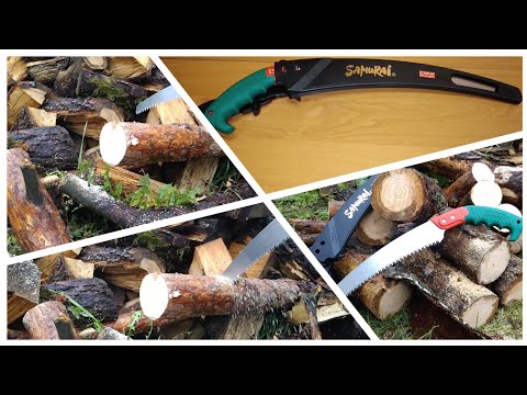 Видео: Обзор+тест-Японской пилы SAMURAI C-330-LH🔥