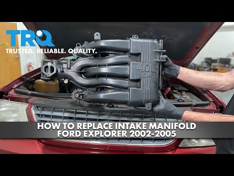 Видео: Как заменить впускной коллектор Ford Explorer 2002-2005 годов
