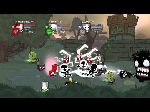 Видео: Castle Crashers [Co-op] #7 - Большая кукуруза