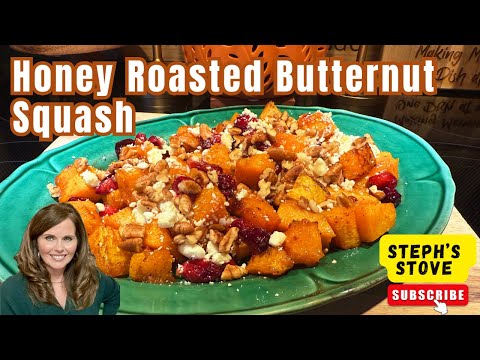 Видео: 🍯 Мускатная тыква, запеченная с медом | Простой гарнир к осени — Steph’s Stove