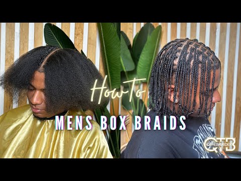 Видео: Мужские косы-боксы шаг за шагом
