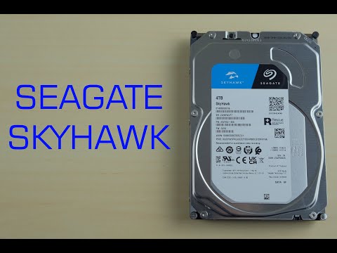 Видео: Жесткий Диск SEAGATE Blue SKYHAWK ST4000VX016 объем 4TB, CMR для видеонаблюдения.Обзор и разборка.