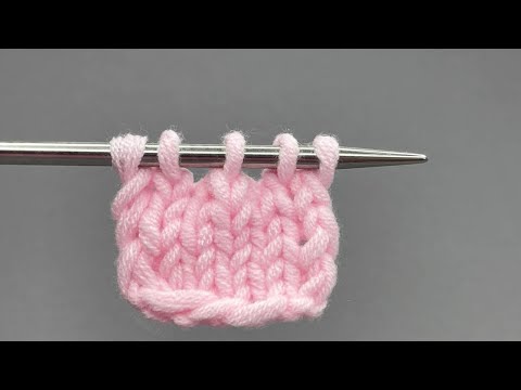 Видео: как вязать ТРИ ПЕТЛИ ВМЕСТЕ с центральной лицевой