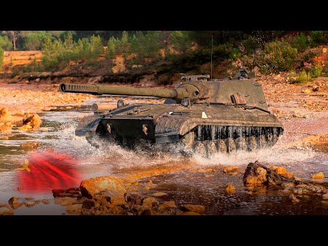 Видео: Объект 268 Вариант 4 - Пылится с Битвы Блогеров