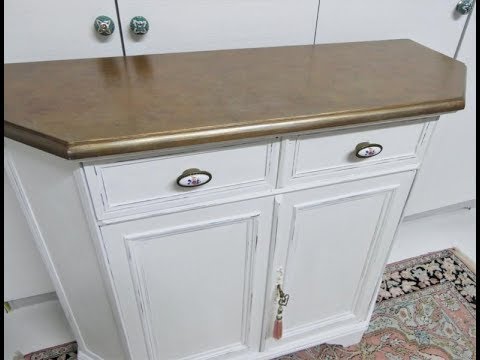 Видео: DIY🎈Из старого новое  Комод для прихожей  Меловая краска WERBEVIDEO
