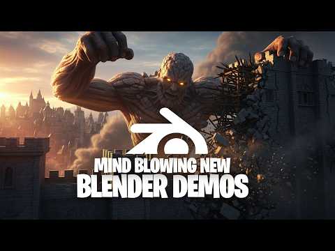 Видео: Потрясающие новые демоверсии Blender, которые вы пропустили