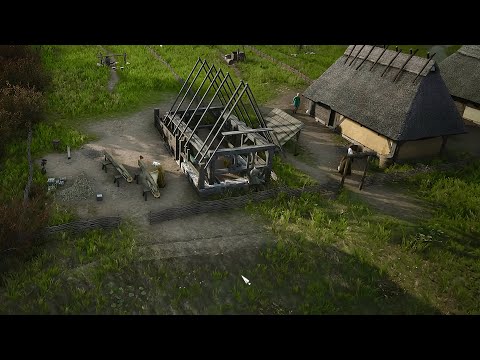 Видео: ПЕРВЫЙ ДОМ ВТОРОГО УРОВНЯ • Manor Lords Прохождение #6