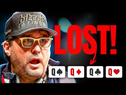 Видео: Когда игроки в покер проигрывают каре