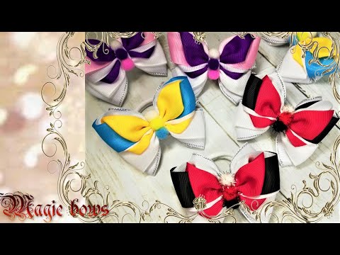 Видео: Bows - butterflies/Такие бантики- бабочки вы еще не делали. Новинка 2021!