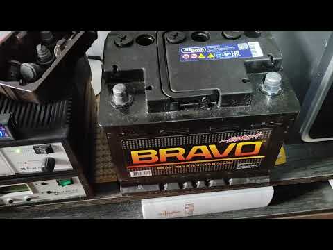 Видео: Ввод в эксплуатацию нового аккумулятора Мой " BRAVO" 60Ah , 480 (EN), 02.2023г, 13,1кг. Част №3.