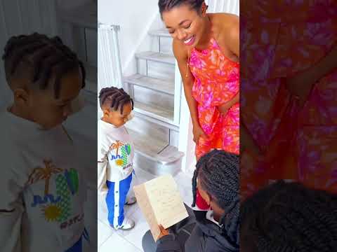 Видео: Как мы встречали нашу принцессу Муначимсо дома в ее последний день в школе 🏫