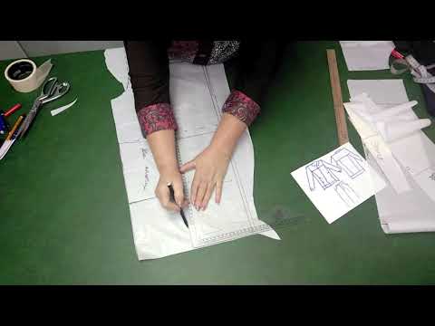 Видео: Мужская куртка ч.2 Моделирование и Раскрой.