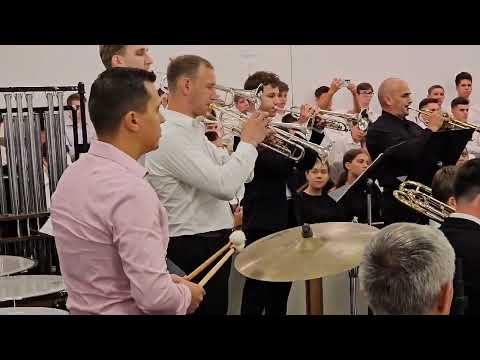 Видео: Nearer, My God, to Thee/Ближе, Господь, к Тебе. Brass ensemble. Jon Garcia, adap. D. Musser