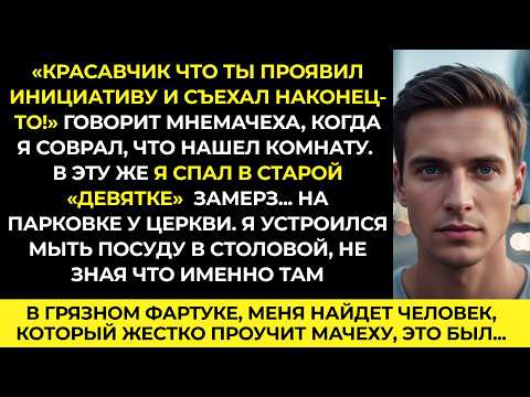Видео: Мачеха поселила пасынка в кладовку без окон, а через год сама осталась на улице с чемоданами.