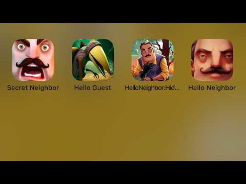 Видео: Secret Neighbor,Секретный Сосед,Hello Guest,Привет Гость,Hello Neighbor Hide & Seek,Привет Сосед 2