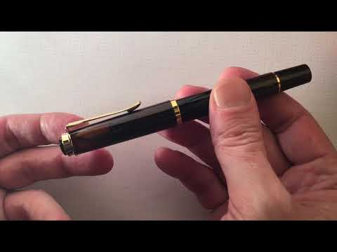 Видео: Обзор перьевой ручки Pelikan M200 Smoky Quartz (2017)