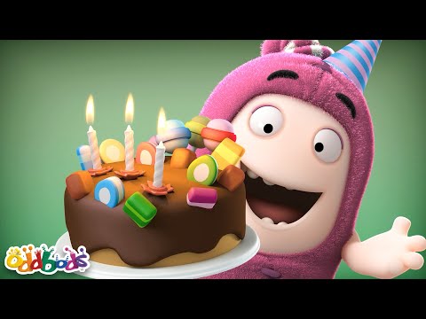 Видео: С Днем Рождения Ньют💗🎂 | Чуддики | Смешные мультики для детей Oddbods