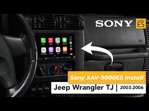 Видео: Установка комплекта Plug and Play для Jeep Wrangler TJ Sony XAV-9000ES I 2003 - 2006