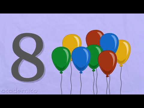 Видео: Число и цифра 8 - Математика 1 клас | academico