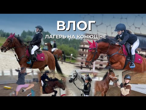 Видео: ВЛОГ | ЛАГЕРЬ НА КОНЮШНЕ