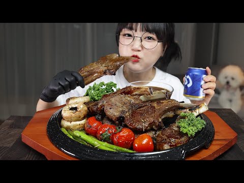 Видео: ЕШЬТЕ БАРАНЬИ РЕБРЫШКИ🍖MUKBANG ASMR