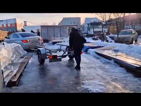 Видео: Риб торнадо 430 едет «домой»