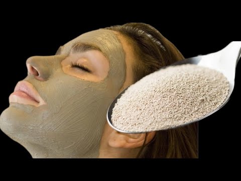 Видео: Дрожжевая маска с крахмалом и молоком против морщин – упругая кожа без морщин! 100% натуральный