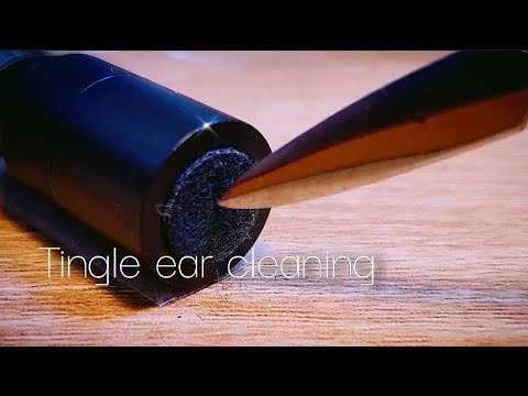 Видео: ASNR Маленькое, но сильное покалывание💖Мягкий→Интенсивный звук!! чистка ушей с помощью пин-микрофона