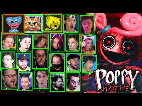 Видео: Реакция Летсплейщиков на Мамочку Длинные Ноги в Poppy Playtime Chapter 2