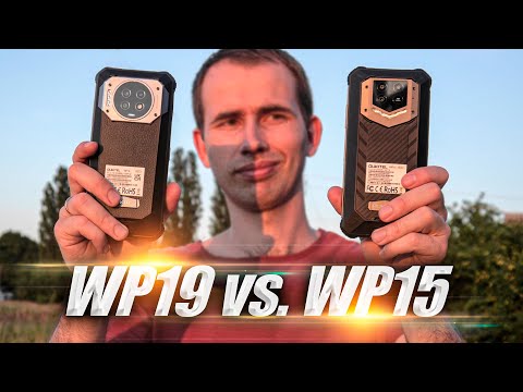 Видео: 🔋 Oukitel WP15 против Oukitel WP19: так кто же самый долгоиграющий❓❗ Сравнение автономных броников❗