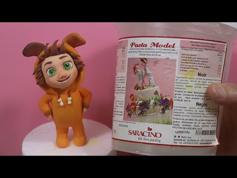 Видео: Научитесь делать голову мальчика с Дэйвом из Дейва и Авы из помады или глины - Cake Topper