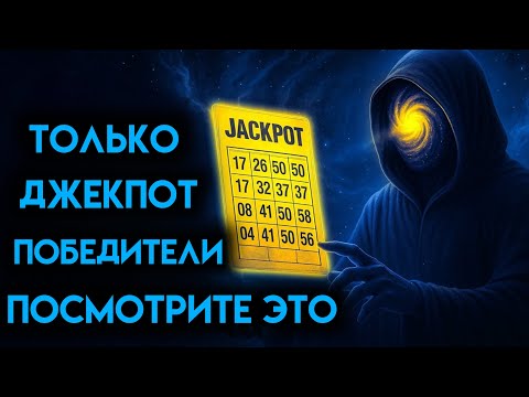 Видео: Только избранные победители джекпота увидят это! Это ваш лотерейный знак!
