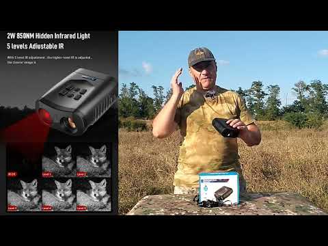 Видео: Бюджетный прибор ночного видения APL NV-009 от APEXEL / Распаковка и тест.