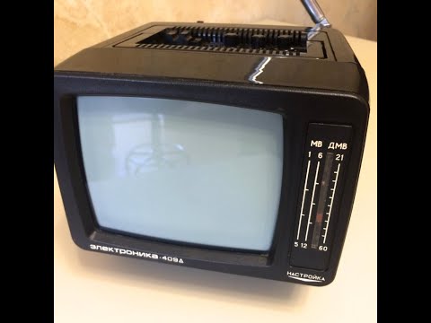 Видео: Драгметалл в телевизоре Электроника 409Д 1992 г