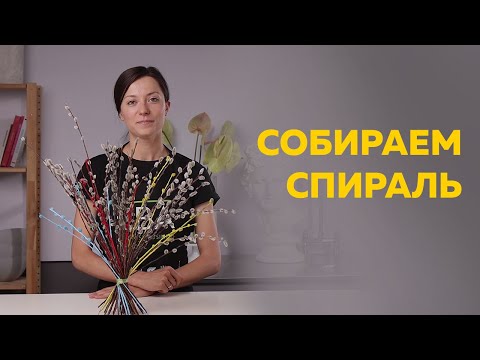 Видео: СПИРАЛЬНАЯ ТЕХНИКА СБОРКИ БУКЕТА  |  МАСТЕР-КЛАСС ПО ФЛОРИСТИКЕ  | КАК СОБРАТЬ БУКЕТ ПО СПИРАЛИ