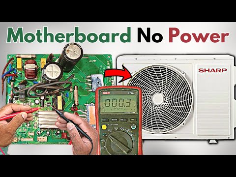 Видео: Исправление материнской платы инверторного кондиционера, которая не включается!