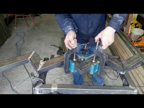 Видео: стол для сварки кривых косоуров Дюшкова.
