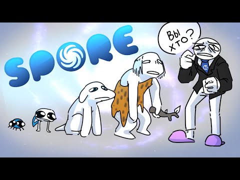 Видео: ВЕСЬ SPORE ЗА 13 МИНУТ