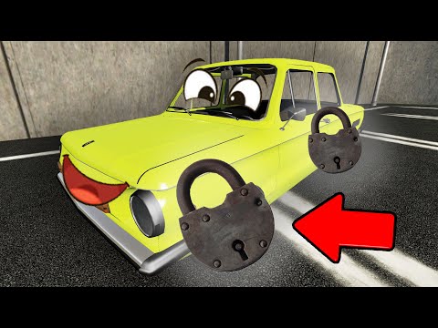 Видео: Этот Запорожец невозможно угнать! Гоша и Чич приключения машин. Аварии и крушения. Новые серии.