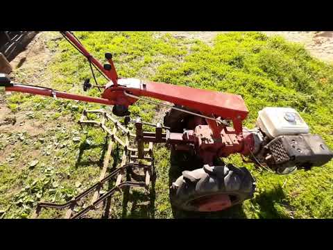 Видео: изготовление бороны для мотоблока. 2я часть.