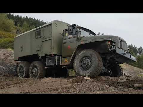 Видео: Урал 4320, ГАЗ 66 и ИФА. Ural 4320, GAZ 66und IFA. покатушки в Fürstenau Offroad