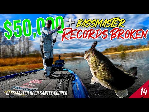 Видео: РЕКОРДЫ НА 50 000 ДОЛЛАРОВ И БОЛЕЕ ПОБИТЫ - Bassmaster Open Santee Cooper (Чемпионат) - UFB S4 E1...