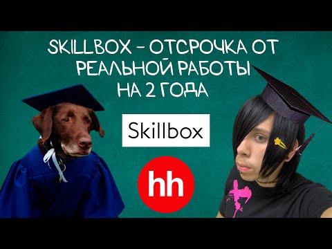 Видео: Skillbox - отсрочка от реальной работы на 2 года