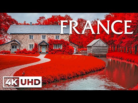 Видео: Осень во Франции 4K 🍁 Холмистая местность, вечные деревни и красочные виноградники