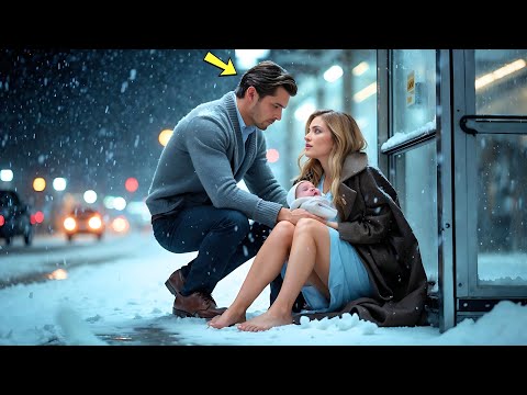 Видео: Возьми меня с собой» — Одинокий CEO спас замёрзшую медсестру с младенцем на автобусной остановке