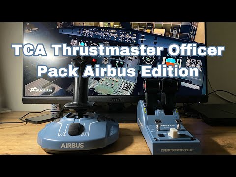 Видео: Распаковка TCA Thrustmaster Officer Pack Airbus Edition