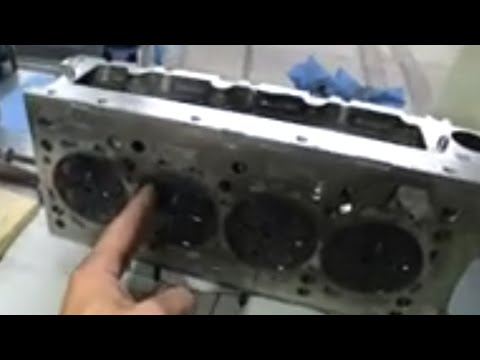 Видео: ГБЦ Skoda, WV, Audi 2.0 TDI EA 288 рассухаривание клапанов
