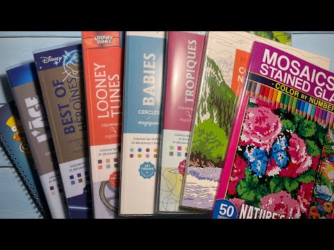 Видео: 🎉Начинаю новые раскраски 💖