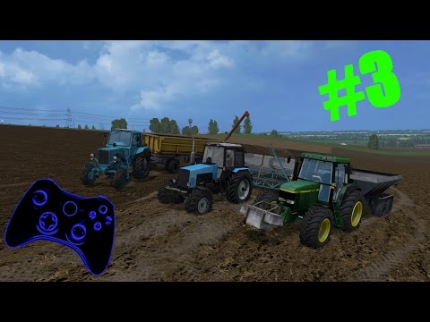 Видео: Farming Simulator 2015 Максимовка #3 Новое поле, новые заботы.